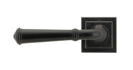 From The Anvil - External Beeswax Regency Lever on Rose Set (Square) | Sku. 45642 | Trade Door Handles.