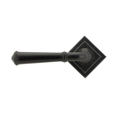 From The Anvil - External Beeswax Regency Lever on Rose Set (Square) | Sku. 45642 | Trade Door Handles.