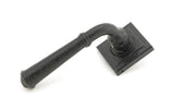 From The Anvil - External Beeswax Regency Lever on Rose Set (Square) | Sku. 45642 | Trade Door Handles.