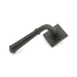 From The Anvil - External Beeswax Regency Lever on Rose Set (Square) | Sku. 45642 | Trade Door Handles.