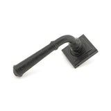 From The Anvil - External Beeswax Regency Lever on Rose Set (Square) | Sku. 45642 | Trade Door Handles.