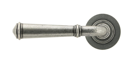From The Anvil - Pewter Regency Lever on Rose Set (Plain) | Sku. 45643 | Trade Door Handles.
