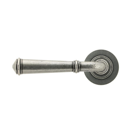 From The Anvil - Pewter Regency Lever on Rose Set (Plain) | Sku. 45643 | Trade Door Handles.