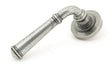 From The Anvil - Pewter Regency Lever on Rose Set (Plain) | Sku. 45643 | Trade Door Handles.