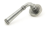 From The Anvil - Pewter Regency Lever on Rose Set (Plain) | Sku. 45643 | Trade Door Handles.