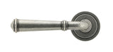 From The Anvil - Pewter Regency Lever on Rose Set (Art Deco) | Sku. 45644 | Trade Door Handles.