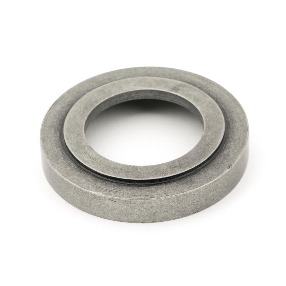 From The Anvil - Pewter Hammered Newbury Lever on Rose Set (Art Deco) | Sku. 45656 | Trade Door Handles.