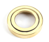 From The Anvil - Aged Brass Brompton Lever on Rose Set (Art Deco) | Sku. 45660 | Trade Door Handles.