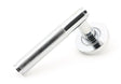 From The Anvil - Polished Chrome Brompton Lever on Rose Set (Plain) | Sku. 45663 | Trade Door Handles.