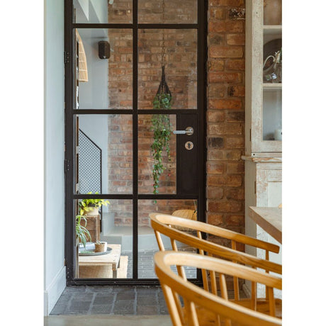 From The Anvil - Polished Chrome Brompton Lever on Rose Set (Art Deco) | Sku. 45664 | Trade Door Handles.