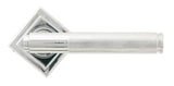 From The Anvil - Polished Chrome Brompton Lever on Rose Set (Square) | Sku. 45666 | Trade Door Handles.