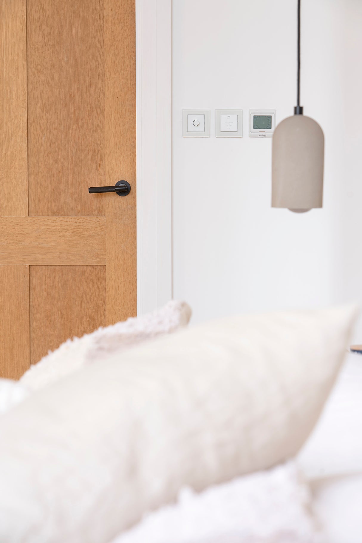 From The Anvil - Black Brompton Lever on Rose Set (Plain) | Sku. 45671 | Trade Door Handles.