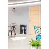 From The Anvil - Black Brompton Lever on Rose Set (Art Deco) | Sku. 45672 | Trade Door Handles.