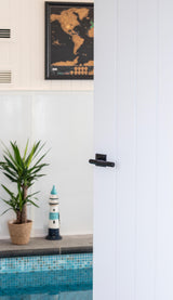 From The Anvil - Black Brompton Lever on Rose Set (Square) | Sku. 45674 | Trade Door Handles.