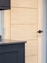 From The Anvil - Matt Black Brompton Lever on Rose Set (Plain) | Sku. 45675 | Trade Door Handles.