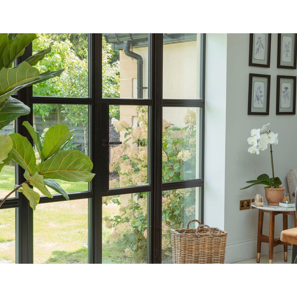 From The Anvil - Matt Black Brompton Lever on Rose Set (Art Deco) | Sku. 45676 | Trade Door Handles.