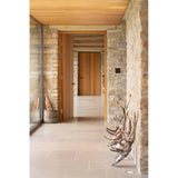 From The Anvil - Matt Black Brompton Lever on Rose Set (Art Deco) | Sku. 45676 | Trade Door Handles.