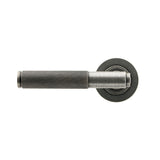 From The Anvil - Pewter Brompton Lever on Rose Set (Plain) | Sku. 45679 | Trade Door Handles.
