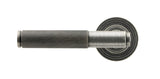 From The Anvil - Pewter Brompton Lever on Rose Set (Beehive) | Sku. 45681 | Trade Door Handles.