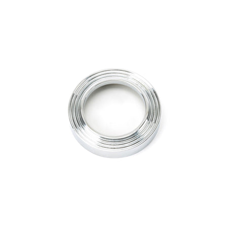 From The Anvil - Polished Chrome Round Escutcheon (Beehive) | Sku. 45689 | Trade Door Handles.