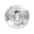 From The Anvil - Polished Chrome Round Escutcheon (Beehive) | Sku. 45689 | Trade Door Handles.
