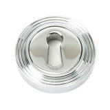 From The Anvil - Polished Chrome Round Escutcheon (Beehive) | Sku. 45689 | Trade Door Handles.