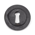 From The Anvil - External Beeswax Round Escutcheon (Plain) | Sku. 45699 | Trade Door Handles.