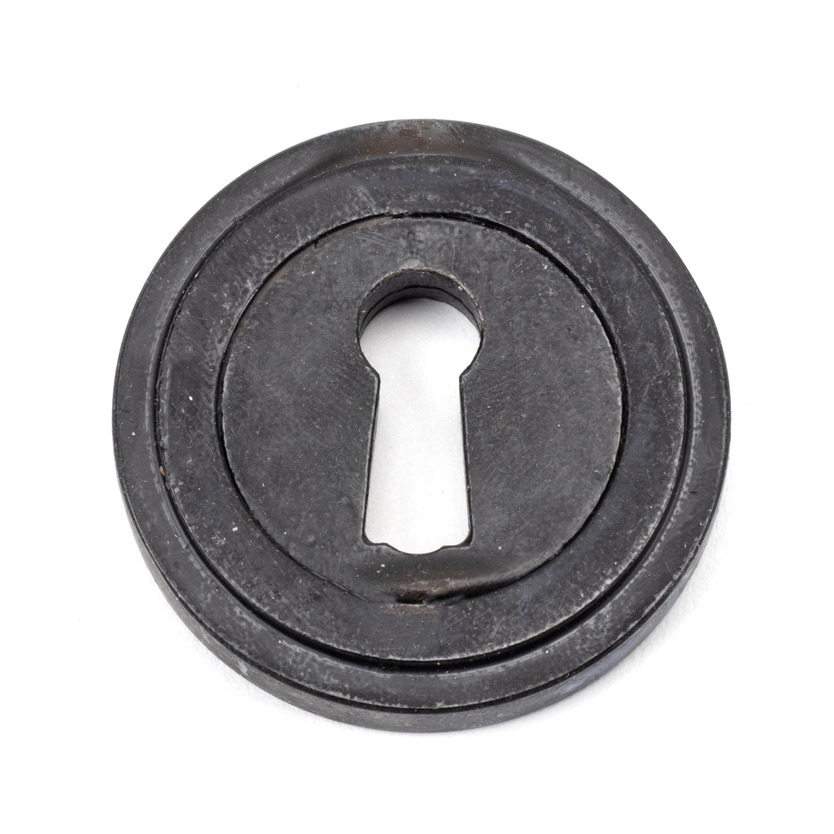 From The Anvil - External Beeswax Round Escutcheon (Art Deco) | Sku. 45700 | Trade Door Handles.