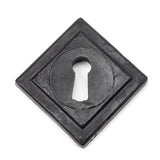 From The Anvil - External Beeswax Round Escutcheon (Square) | Sku. 45702 | Trade Door Handles.