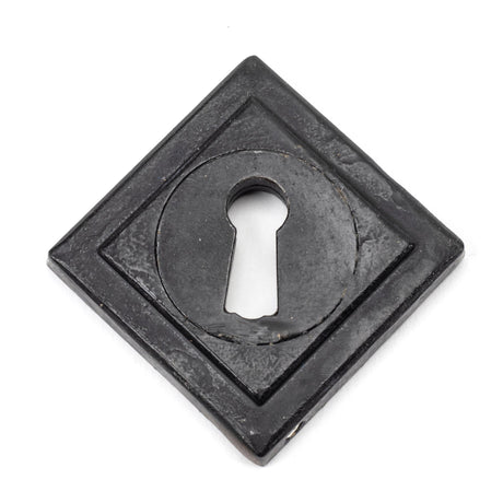 From The Anvil - External Beeswax Round Escutcheon (Square) | Sku. 45702 | Trade Door Handles.