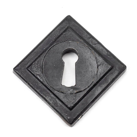 From The Anvil - External Beeswax Round Escutcheon (Square) | Sku. 45702 | Trade Door Handles.