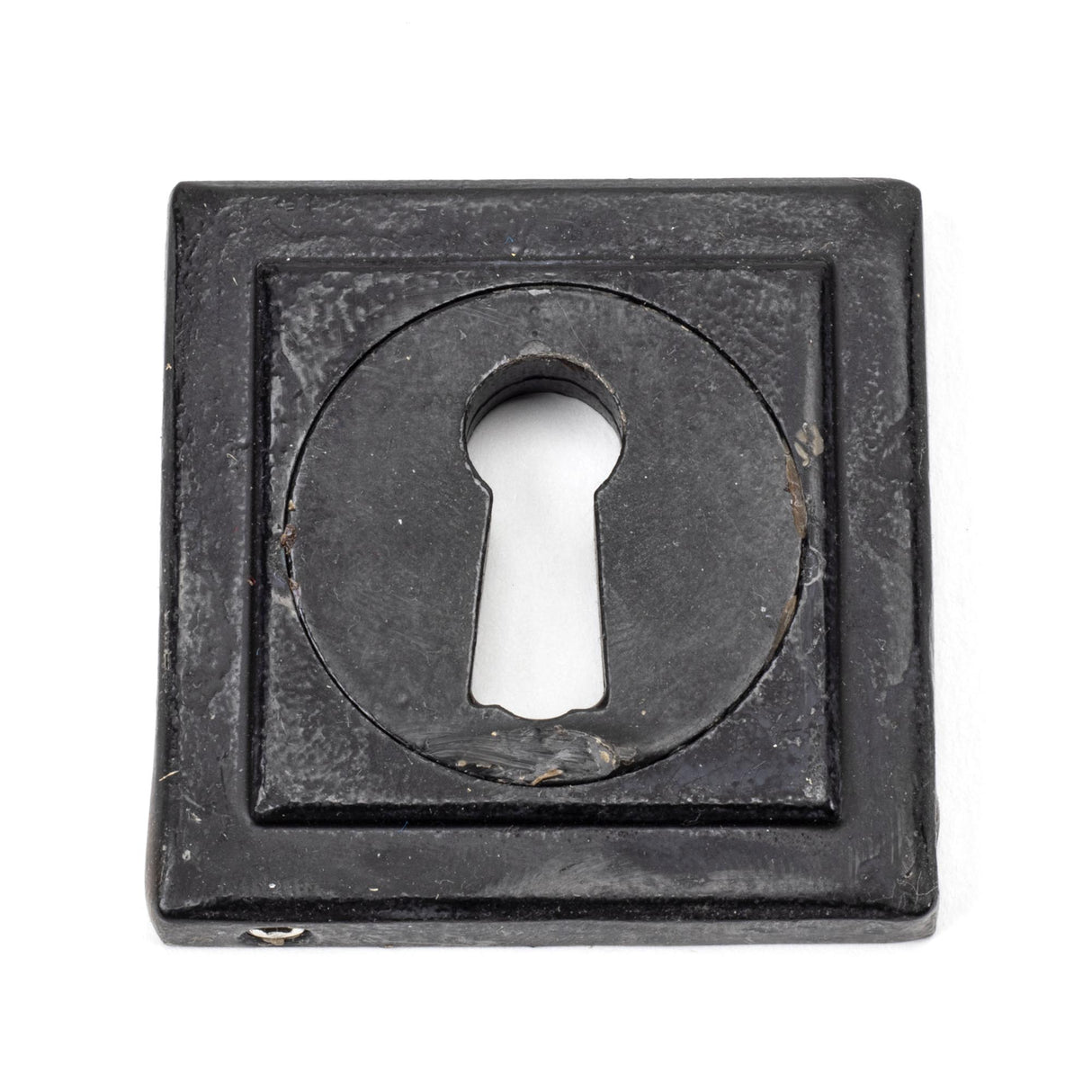 From The Anvil - External Beeswax Round Escutcheon (Square) | Sku. 45702 | Trade Door Handles.