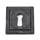From The Anvil - External Beeswax Round Escutcheon (Square) | Sku. 45702 | Trade Door Handles.
