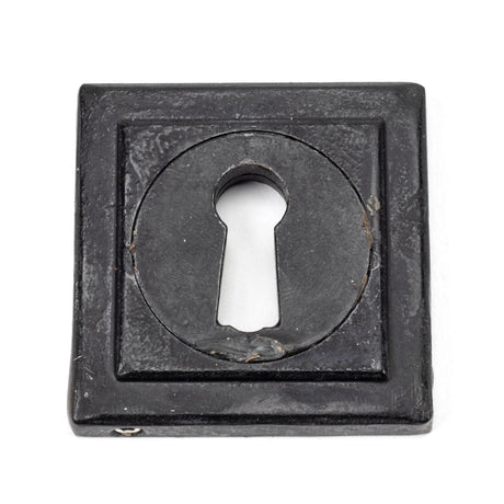 From The Anvil - External Beeswax Round Escutcheon (Square) | Sku. 45702 | Trade Door Handles.
