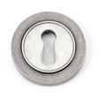 From The Anvil - Pewter Round Escutcheon (Plain) | Sku. 45703 | Trade Door Handles.