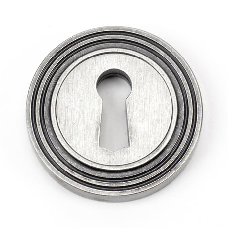 From The Anvil - Pewter Round Escutcheon (Beehive) | Sku. 45705 | Trade Door Handles.