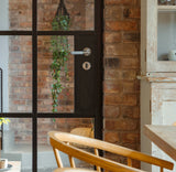 From The Anvil - Polished Chrome Round Euro Escutcheon (Art Deco) | Sku. 45712 | Trade Door Handles.