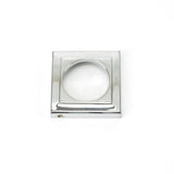From The Anvil - Polished Chrome Round Euro Escutcheon (Square) | Sku. 45714 | Trade Door Handles.