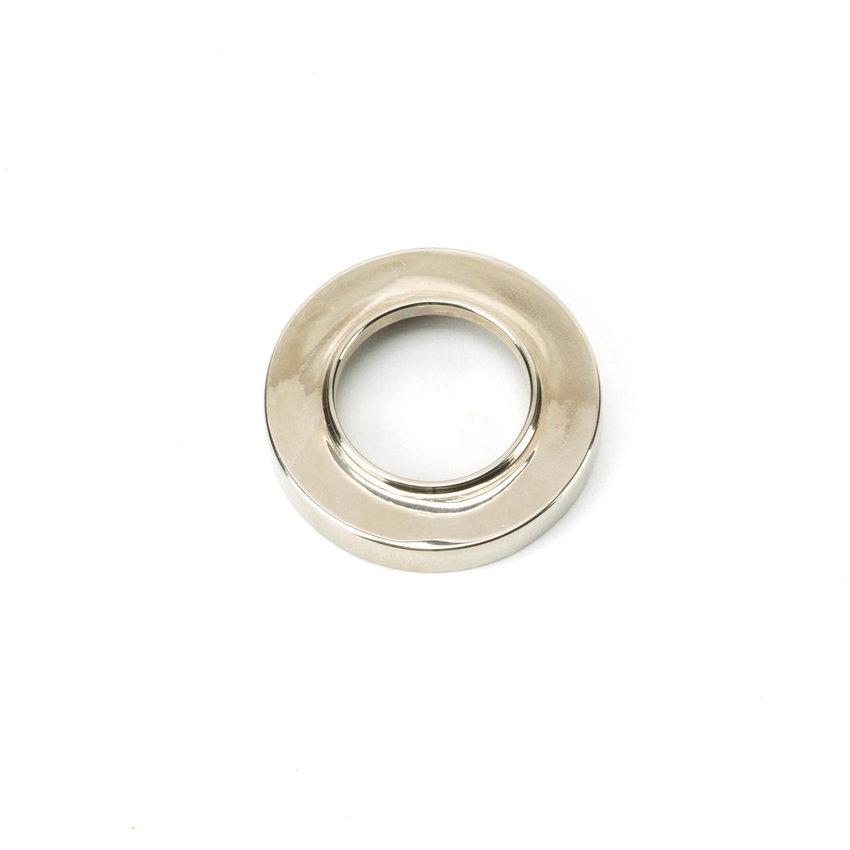 From The Anvil - Polished Nickel Round Euro Escutcheon (Plain) | Sku. 45715 | Trade Door Handles.