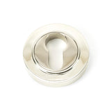 From The Anvil - Polished Nickel Round Euro Escutcheon (Plain) | Sku. 45715 | Trade Door Handles.