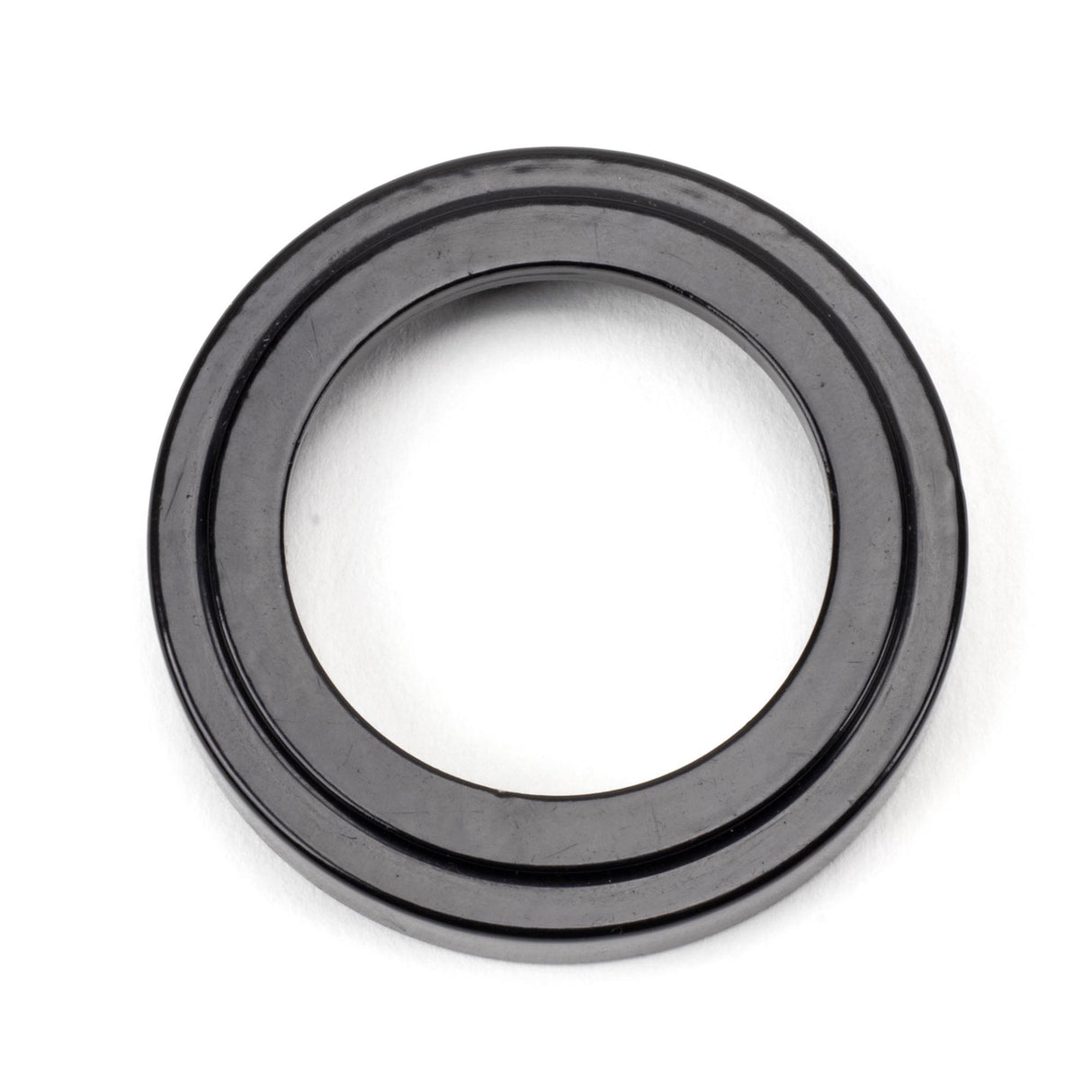 From The Anvil - Black Round Euro Escutcheon (Art Deco) | Sku. 45720 | Trade Door Handles.