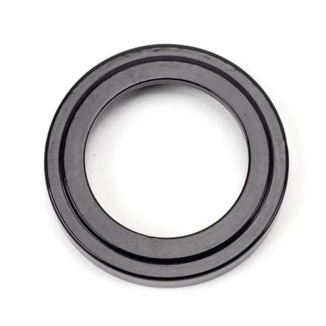 From The Anvil - Black Round Euro Escutcheon (Art Deco) | Sku. 45720 | Trade Door Handles.
