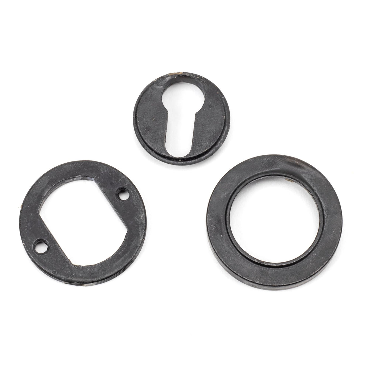 From The Anvil - External Beeswax Round Euro Escutcheon (Plain) | Sku. 45723 | Trade Door Handles.