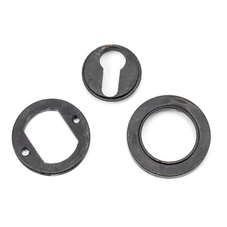 From The Anvil - External Beeswax Round Euro Escutcheon (Plain) | Sku. 45723 | Trade Door Handles.