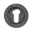 From The Anvil - External Beeswax Round Euro Escutcheon (Plain) | Sku. 45723 | Trade Door Handles.