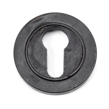 From The Anvil - External Beeswax Round Euro Escutcheon (Plain) | Sku. 45723 | Trade Door Handles.