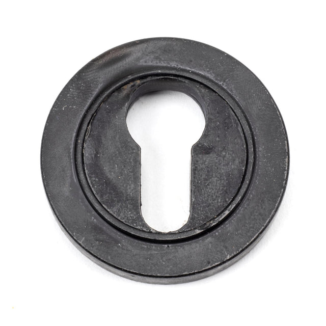 From The Anvil - External Beeswax Round Euro Escutcheon (Plain) | Sku. 45723 | Trade Door Handles.