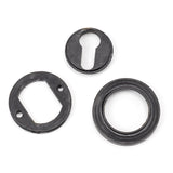 From The Anvil - External Beeswax Round Euro Escutcheon (Beehive) | Sku. 45725 | Trade Door Handles.