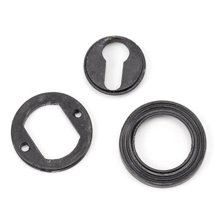 From The Anvil - External Beeswax Round Euro Escutcheon (Beehive) | Sku. 45725 | Trade Door Handles.