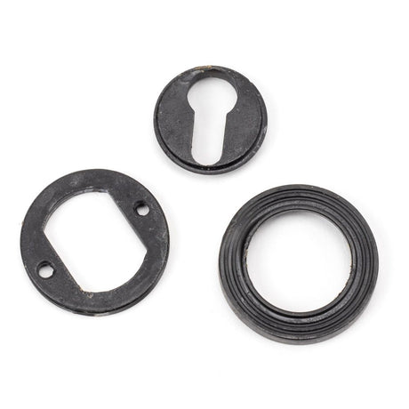 From The Anvil - External Beeswax Round Euro Escutcheon (Beehive) | Sku. 45725 | Trade Door Handles.